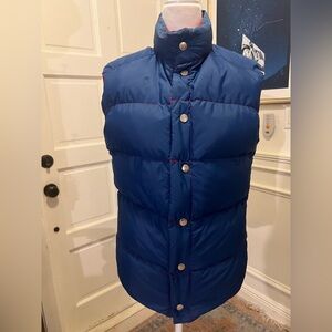 VTG 70s 80s Johnny Colorado Blue and Red Reversible Puffer Vest
